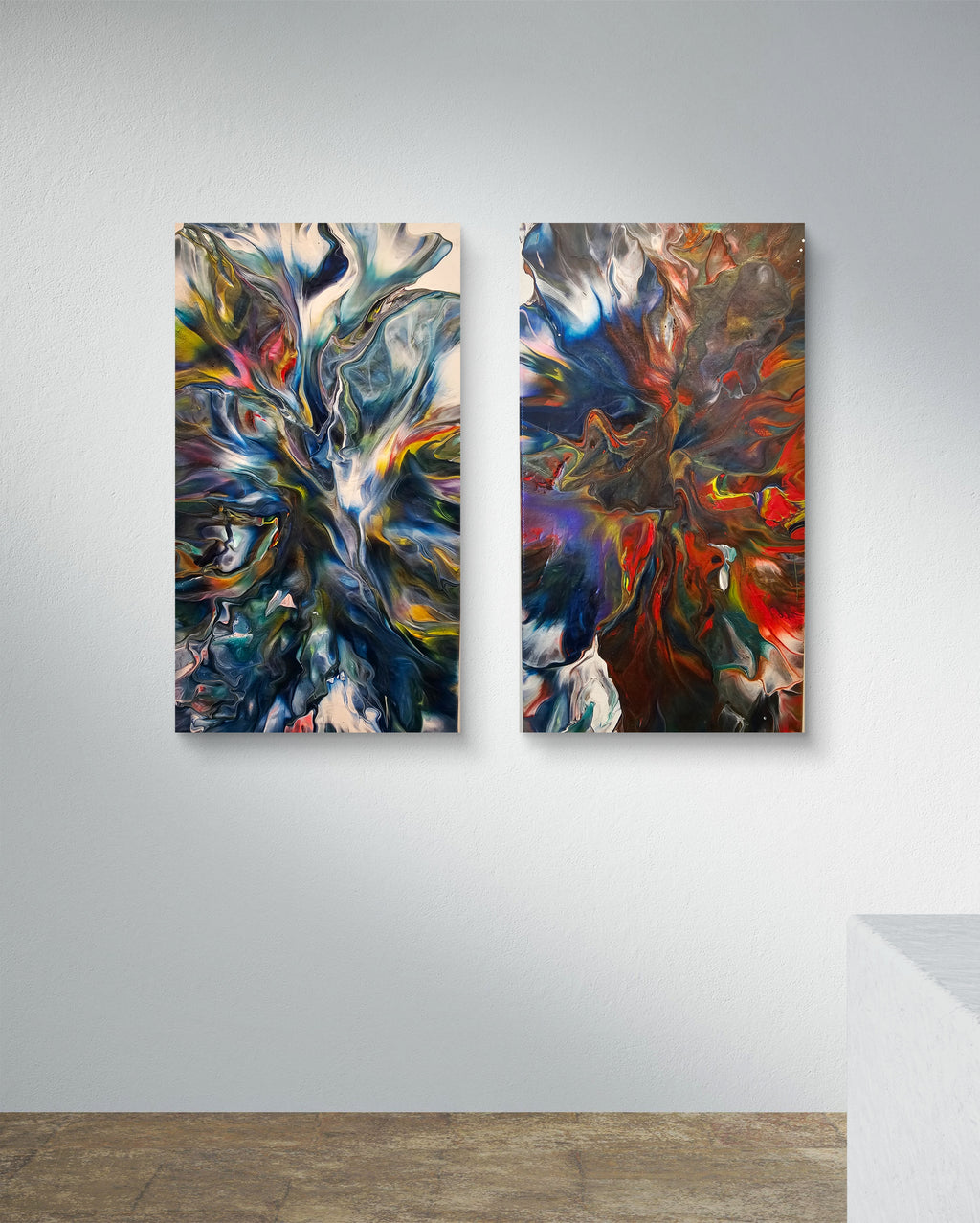 Dialogue of Depths (Diptych)