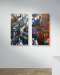 Dialogue of Depths (Diptych)
