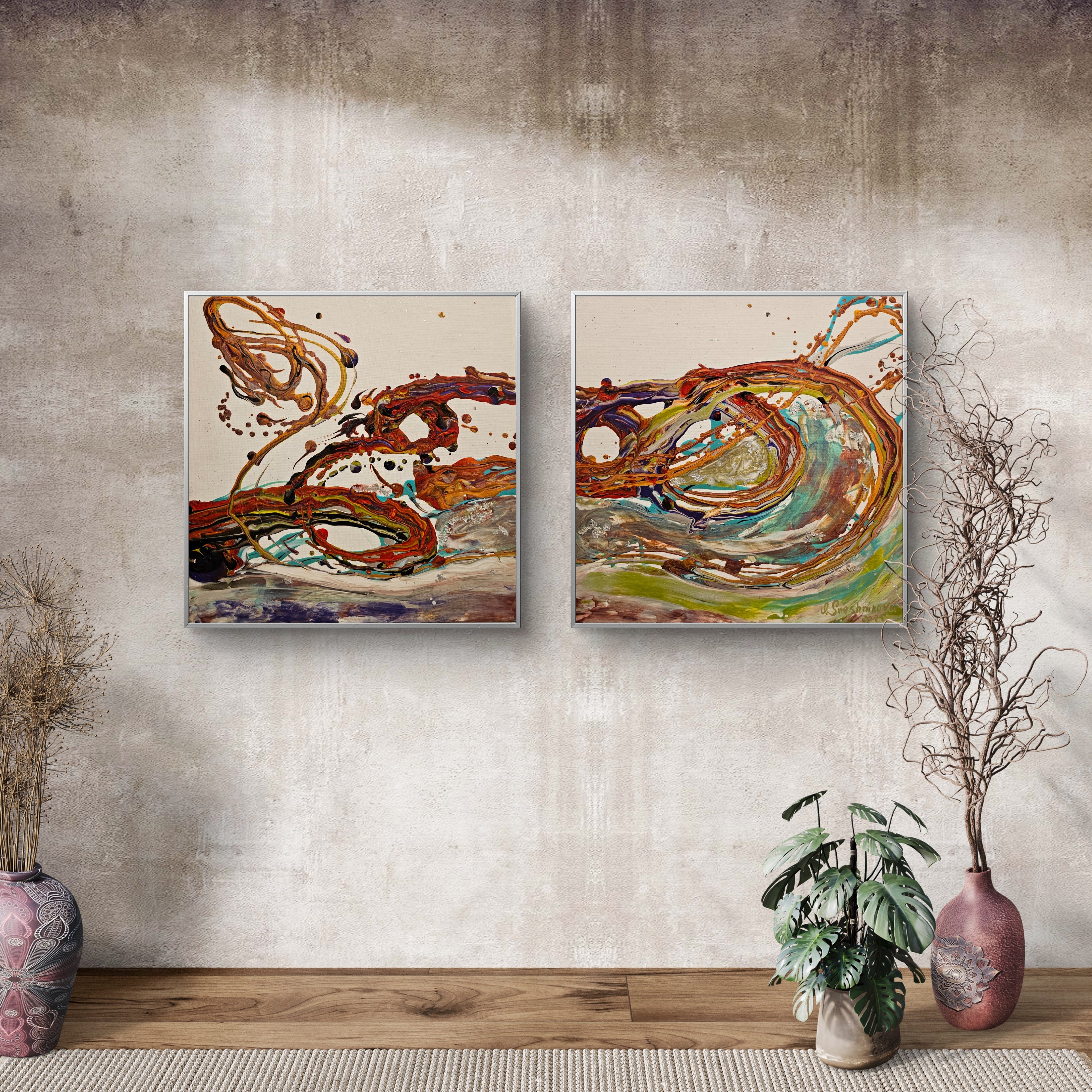 PULSAR (Diptych)small-format