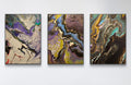 Convergence of Currents (Triptych)