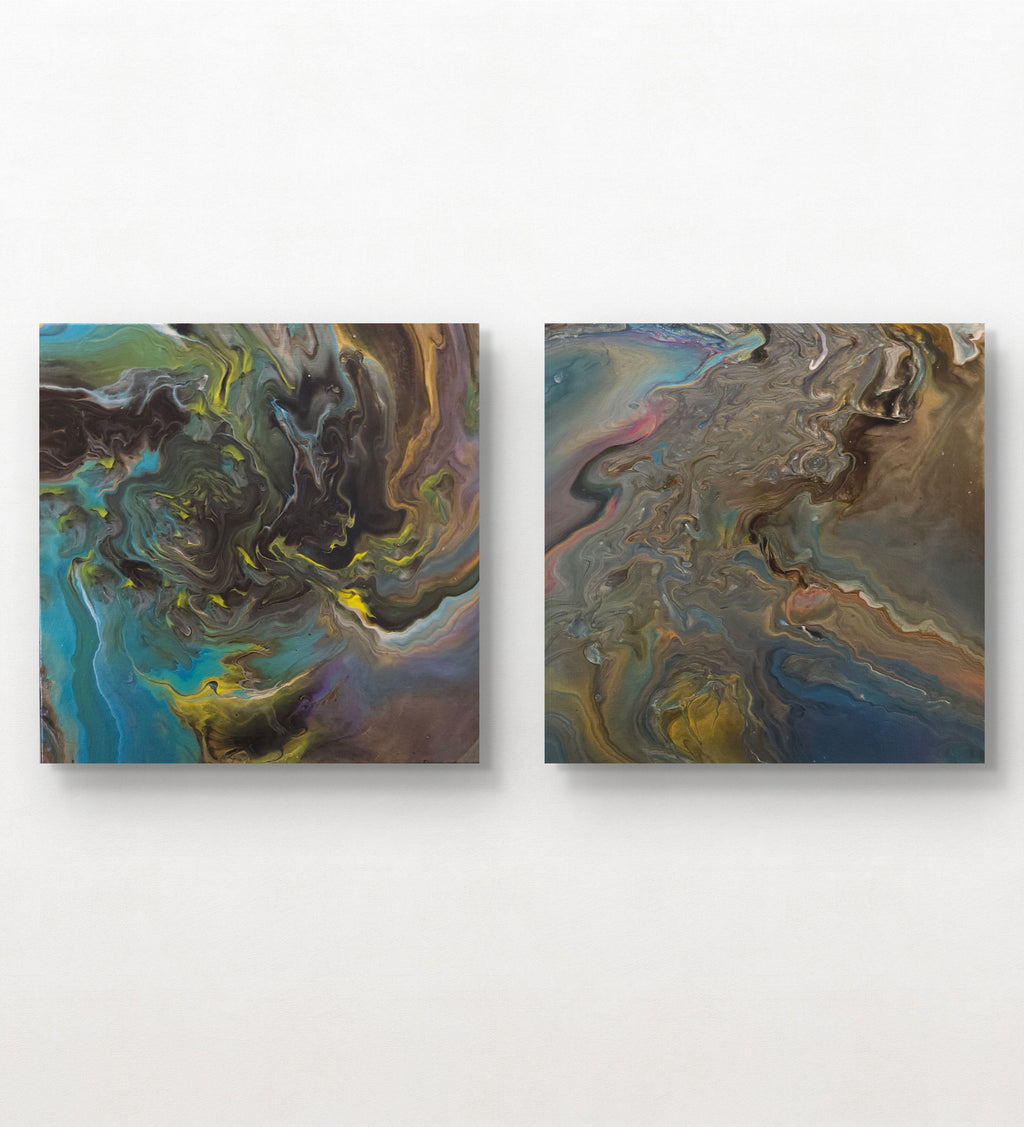 Resonant Currents — Diptych