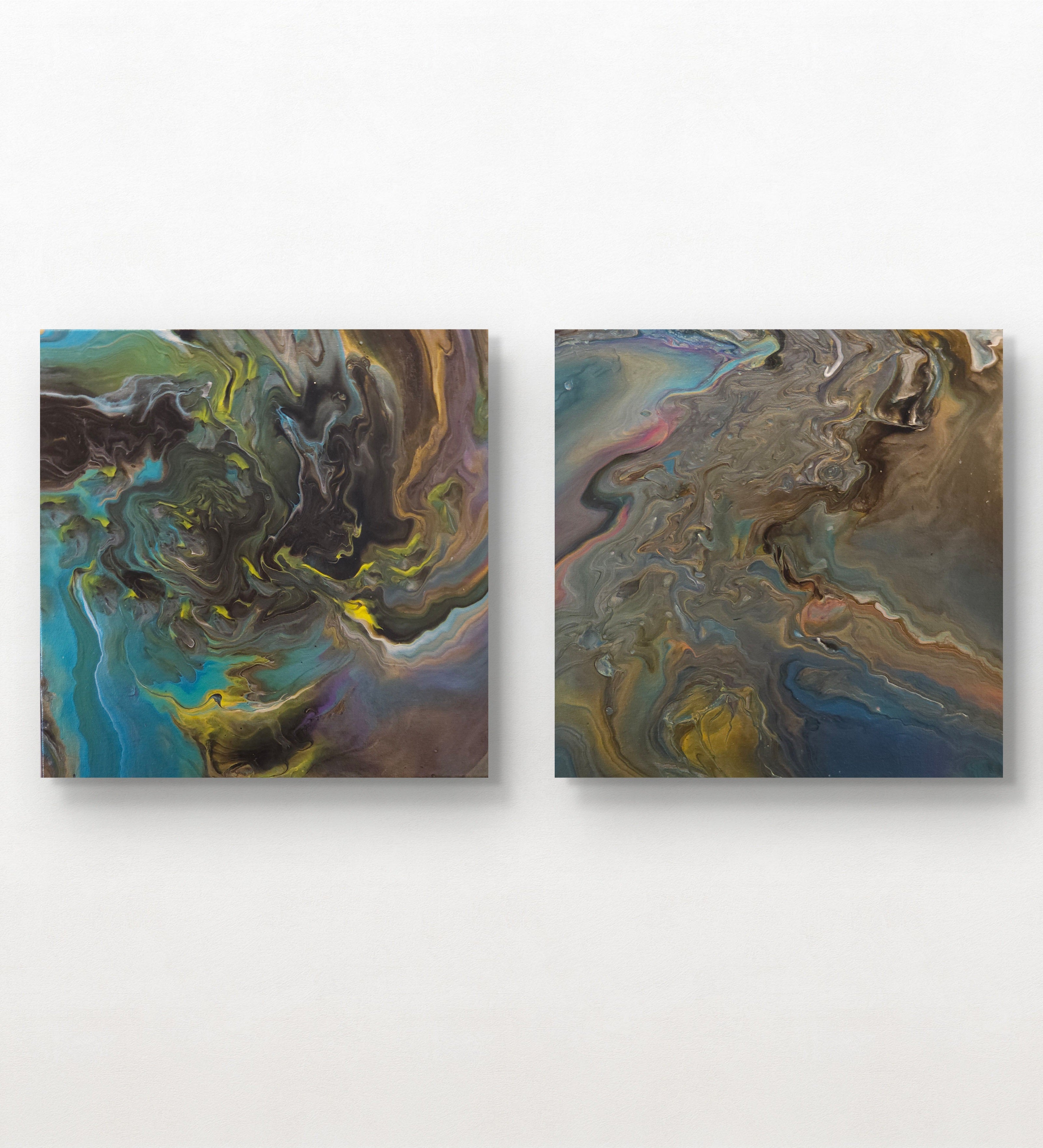 Resonant Currents — Diptych