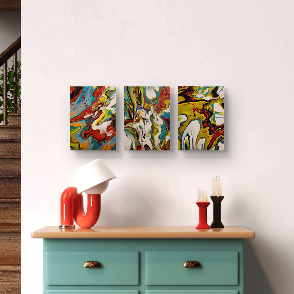Rhythm of Creation (Triptych)