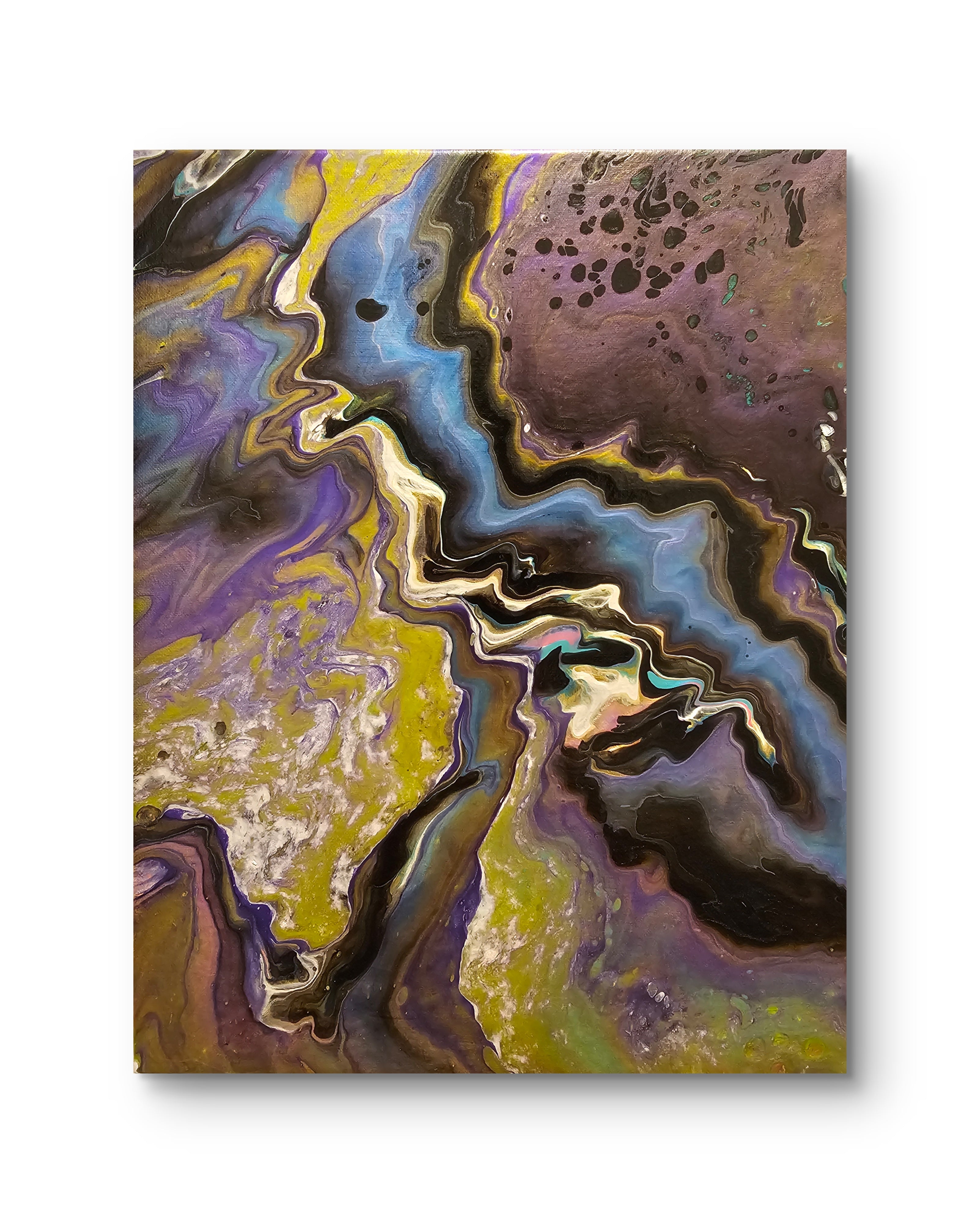 Convergence of Currents (Triptych)