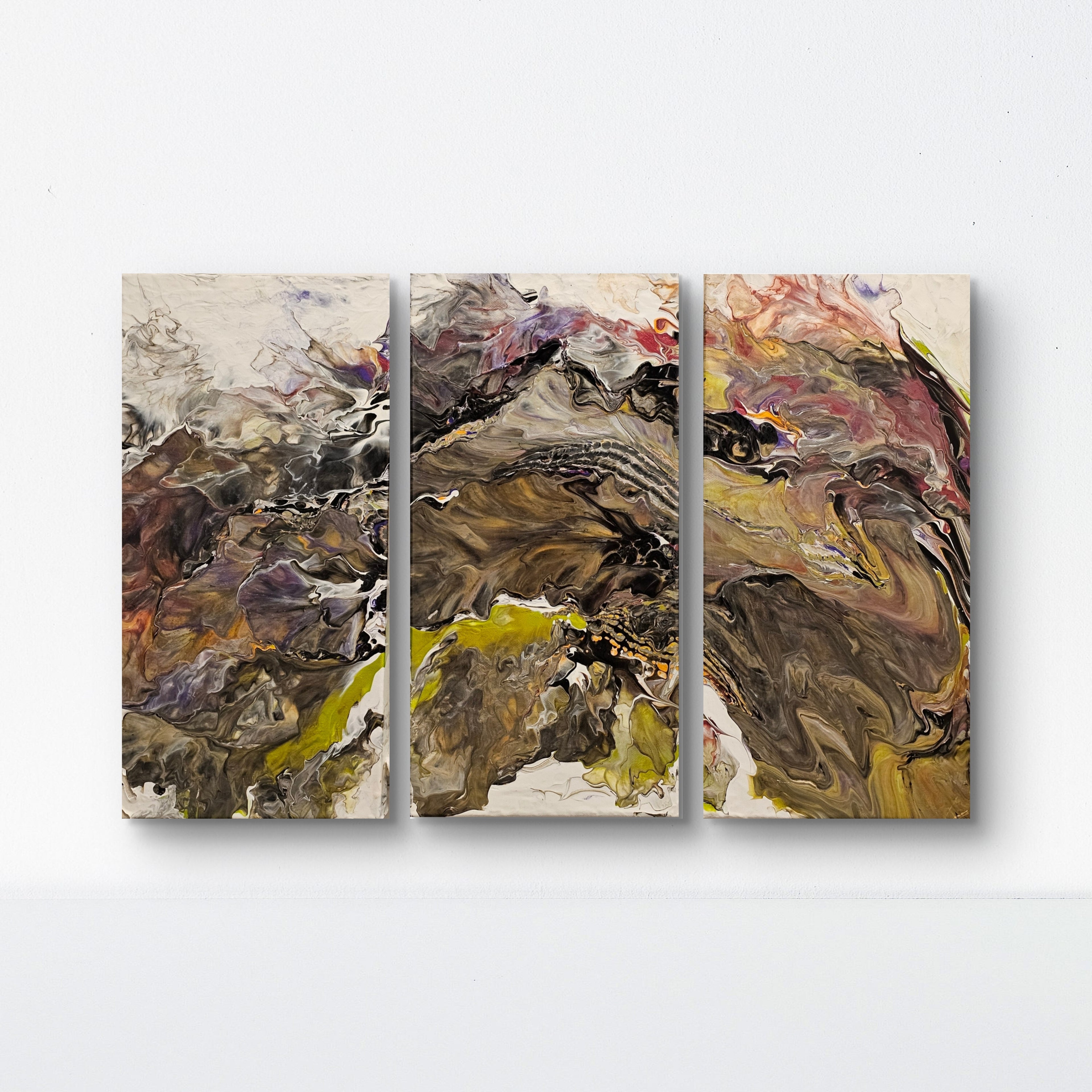 Inner Geography - Triptych
