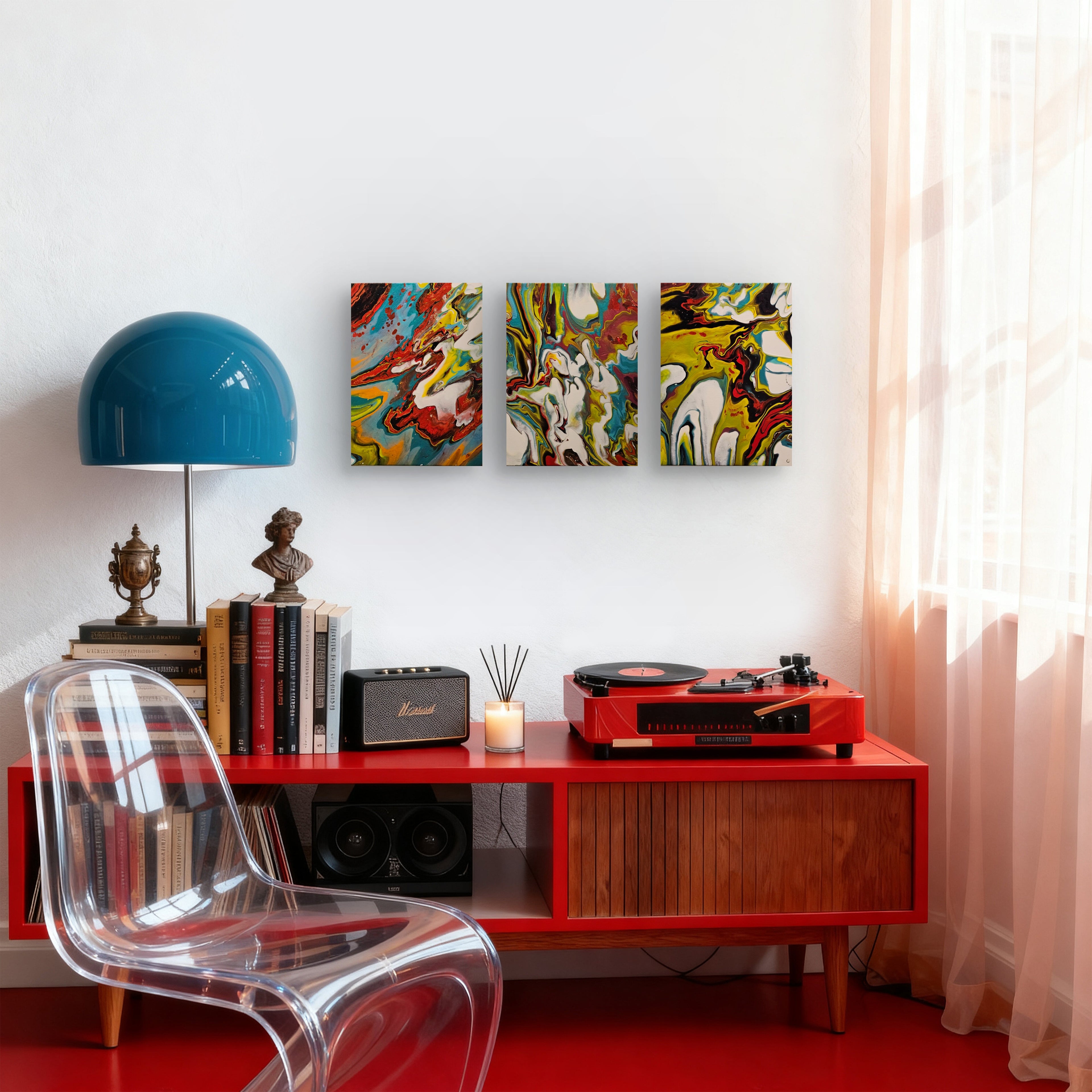 Rhythm of Creation (Triptych)