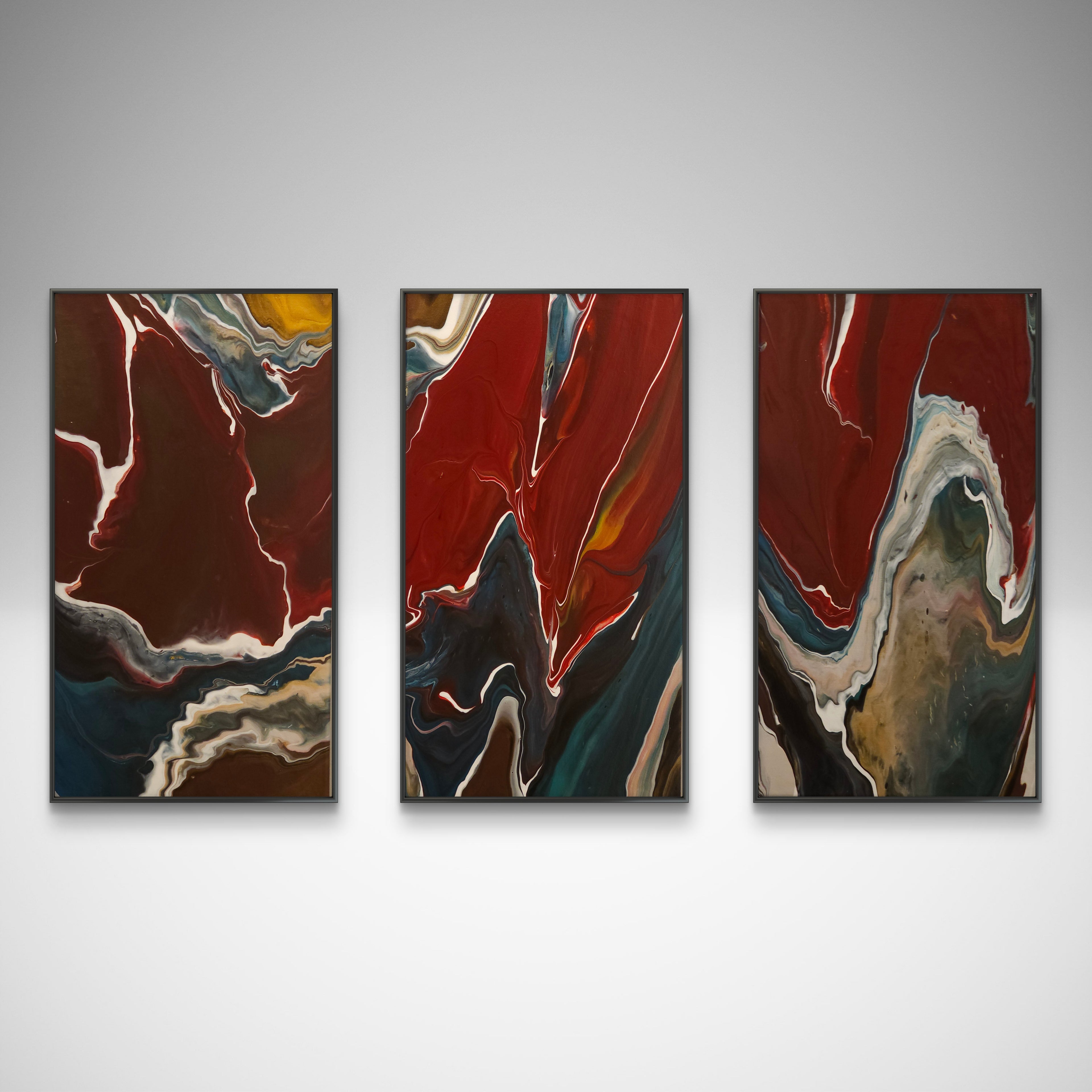 Under the Surface (Triptych)