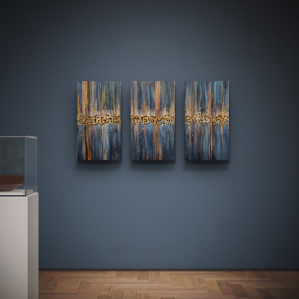 Golden Frequency (Triptych)