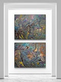 Cosmic Flow ( Diptych)