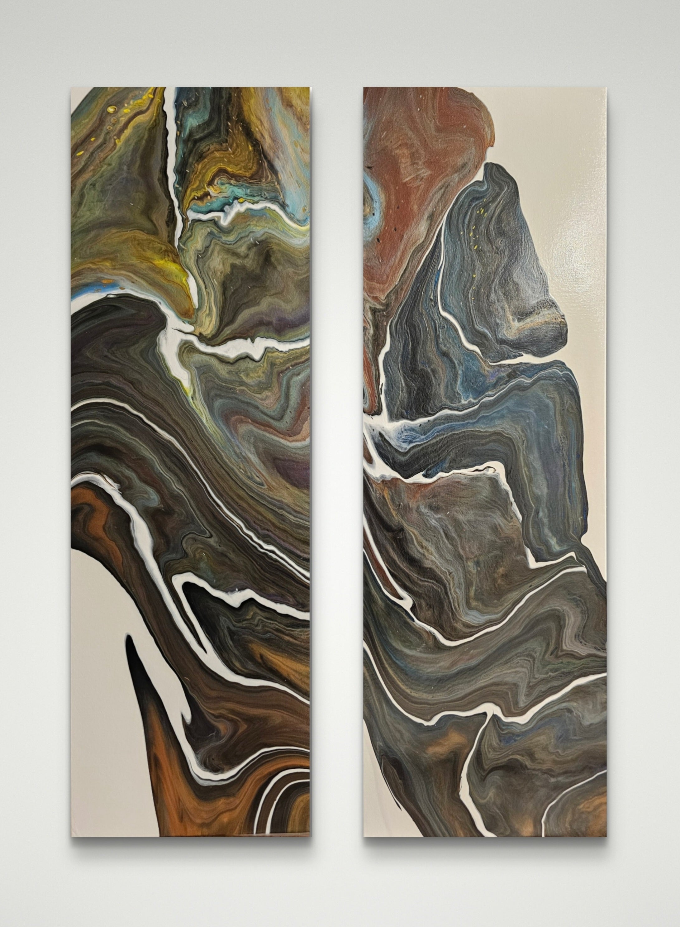Inner Tectonics - Diptych