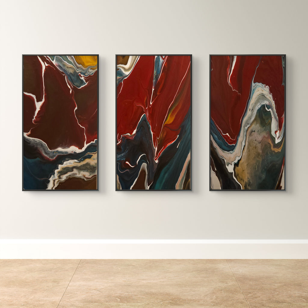 Under the Surface (Triptych)