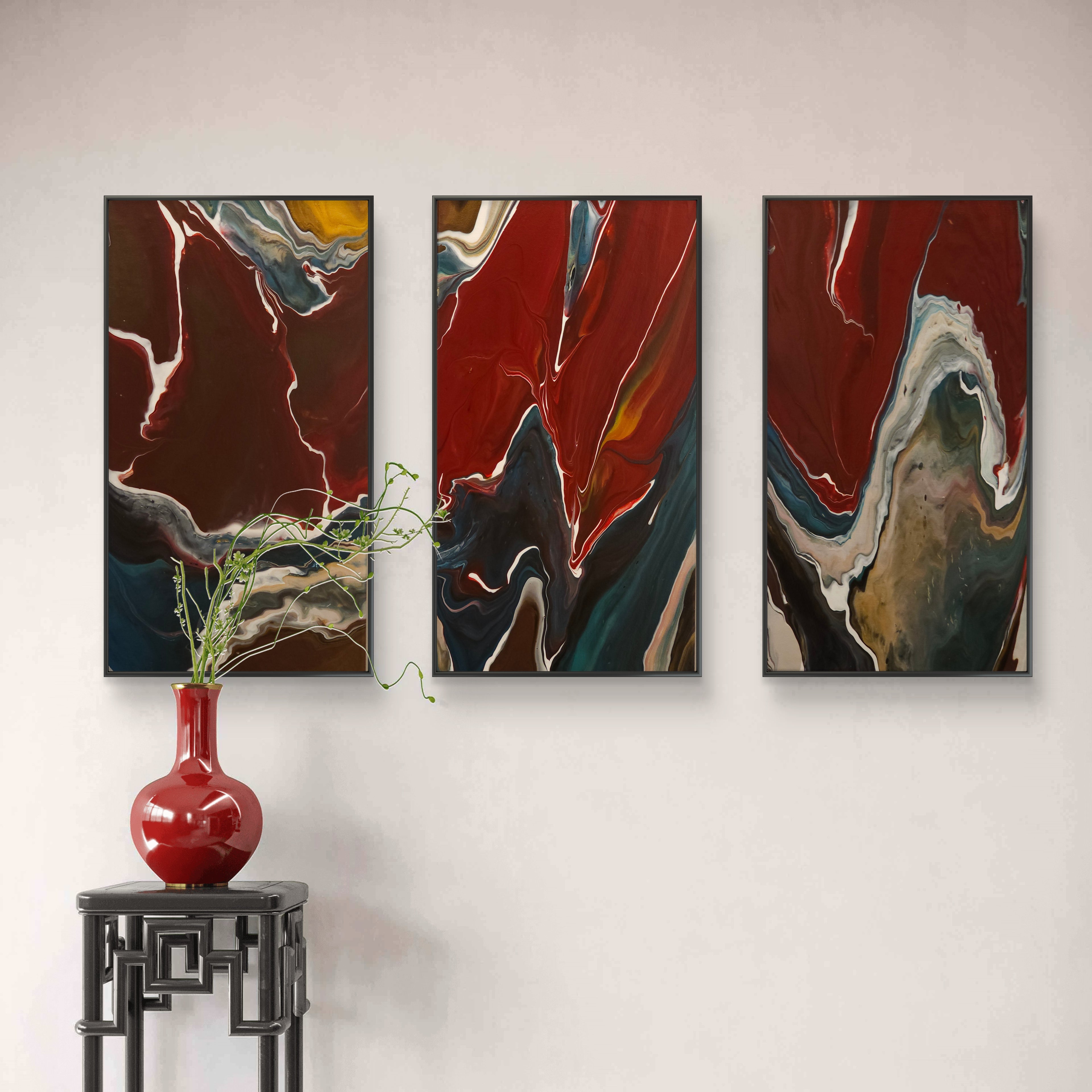 Under the Surface (Triptych)