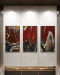 Under the Surface (Triptych)