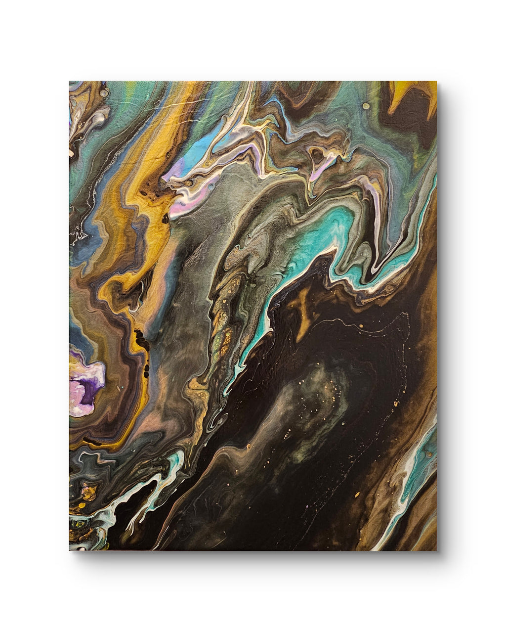 Convergence of Currents (Triptych)
