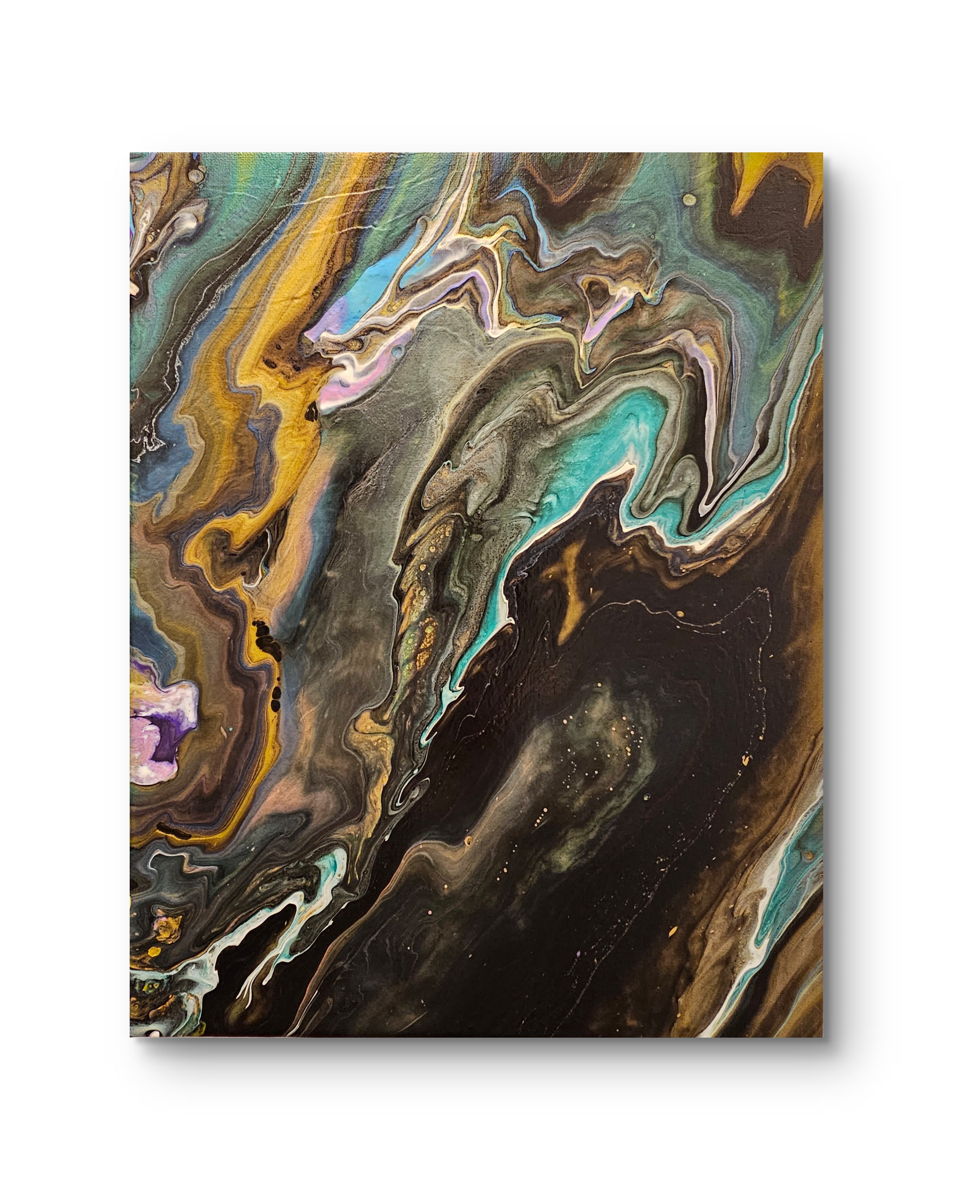 Convergence of Currents (Triptych)