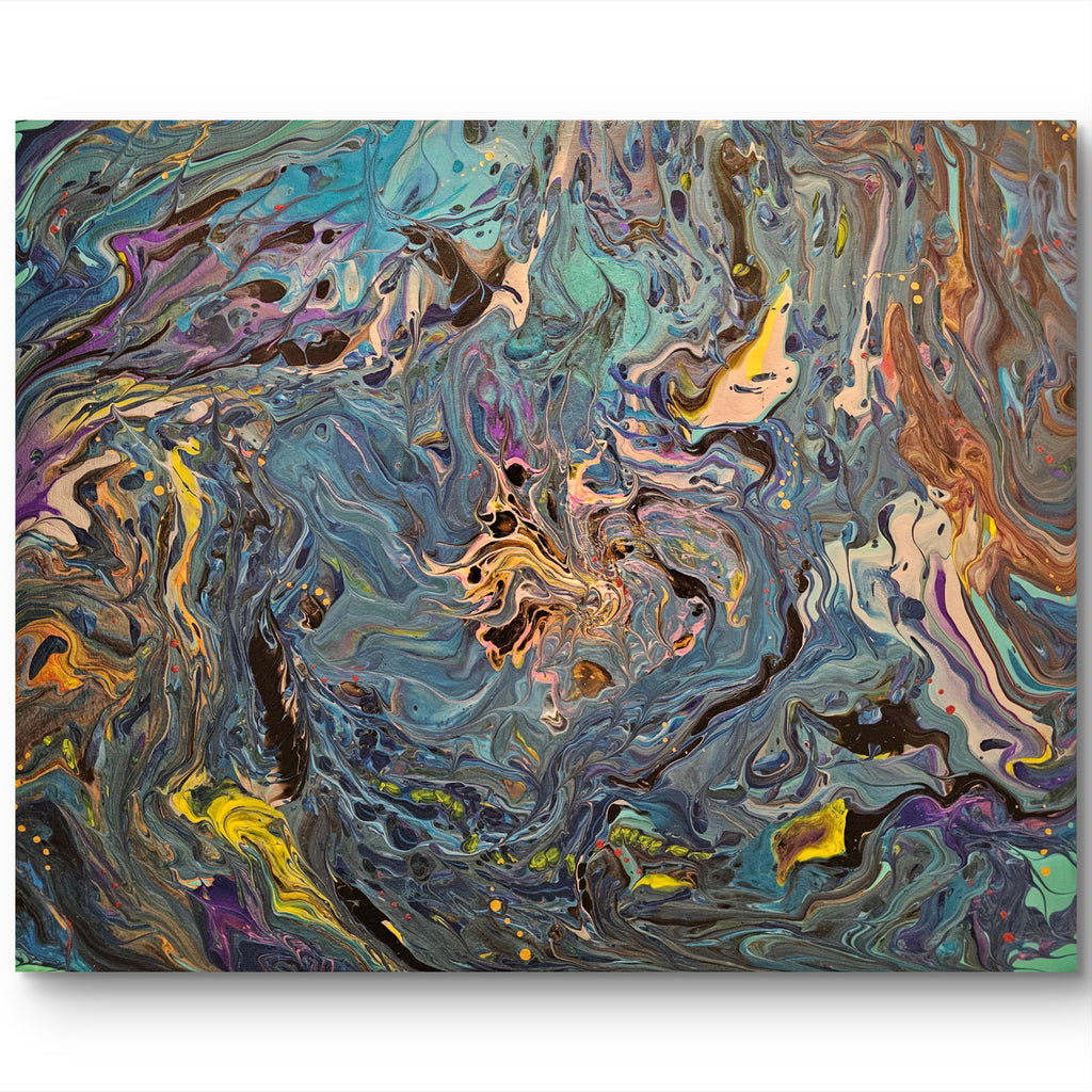 Cosmic Flow ( Diptych)