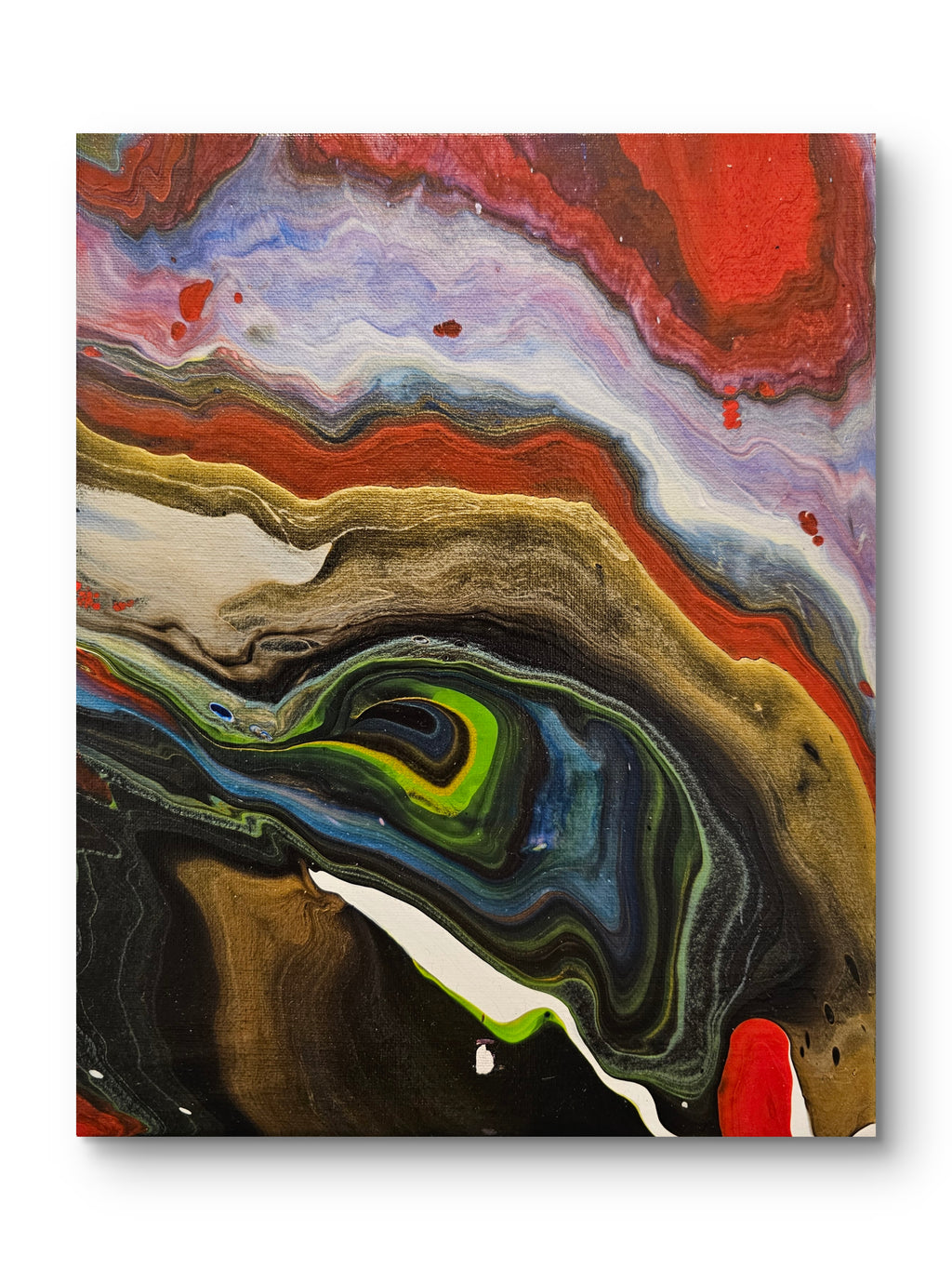 Fragments of Becoming – Original Artwork (6-Panel Series)