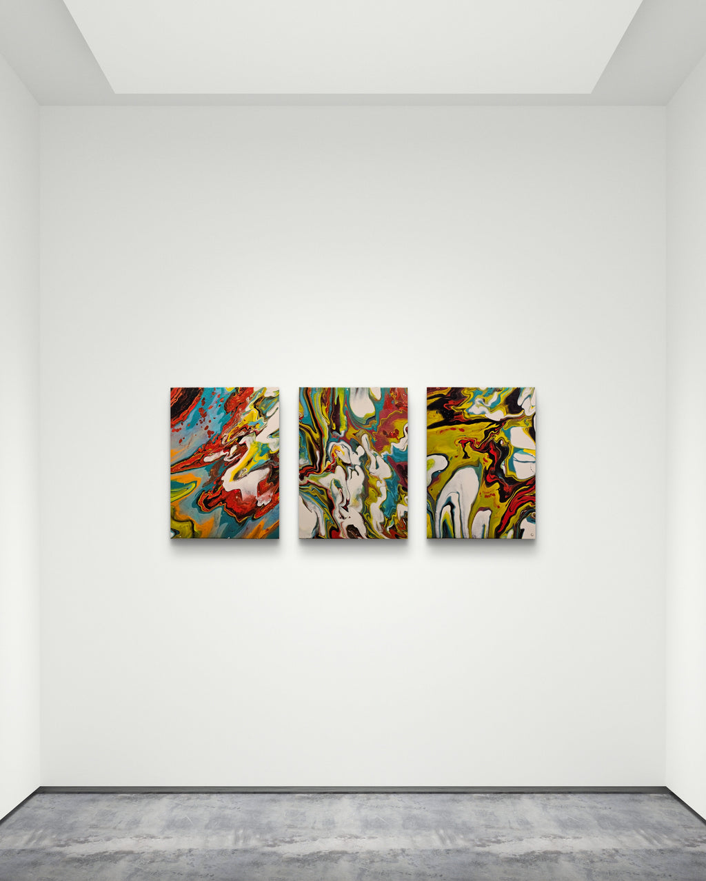 Rhythm of Creation (Triptych)