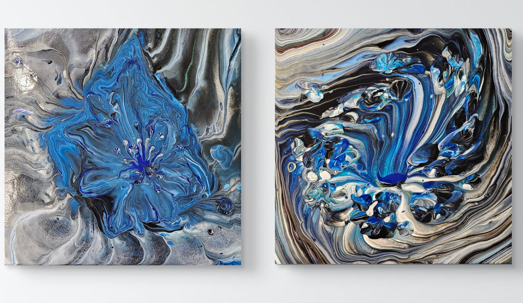 Unfolding Within (Diptych)