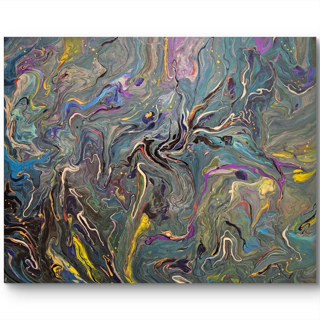Cosmic Flow ( Diptych)